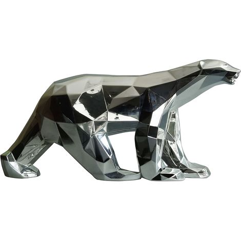 Figurine Orlinski ours Pompon silver édition limitée