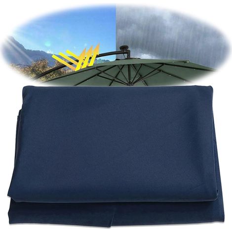 Canopy (300cm) 6 Rib Cloth for Garden/Patio/Pool/Terrace Parasol Replacement Umbrella Cover (1/5)