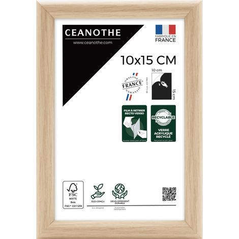 Cadre photo Essentiel exposition brut 10x15 cm