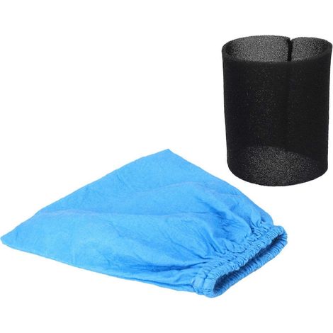Sacs filtrants textiles, filtres en mousse pour aspirateurs humides et secs Kärcher MV1, WD1, WD2 et WD3, pièces détachées pour aspirateurs-AquaForge