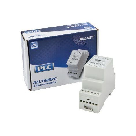 Acoplador de fase Powerline INTD ALLNET 3 Fases + LX pasivo ALL1688PC (170MHz)