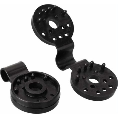 Lot de 15 clips de suspension pour filet d'ombrage de jardinage, clips de toile d'ombrage pour serre, accessoire de jardin à œillets instantanés pour parasol agricole, clip de toile d'ombrage de serre (1/5)