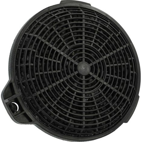 vhbw Filtre à charbon actif compatible avec Cooke & Lewis CLCGB60, CLAG60, CL60CGRF, CLCGLEDB60, CLCGB970, CLCGB70 hotte aspirante - 13,25 cm