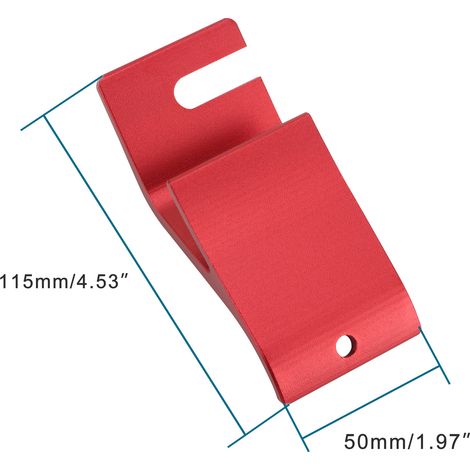 Tire bead holders, off-road motorcycle tire removal tools, tire disassembly aids, modification parts (red) (1/4)