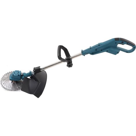 Tondeuse à gazon électrique sans fil professionnelle 650 W, sans balais et rétractable, pour jardin et terrasse. (1/5)