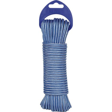 CORDONE PP ANIMA TEXTURIZZATA 4MM BLU/BIANCO