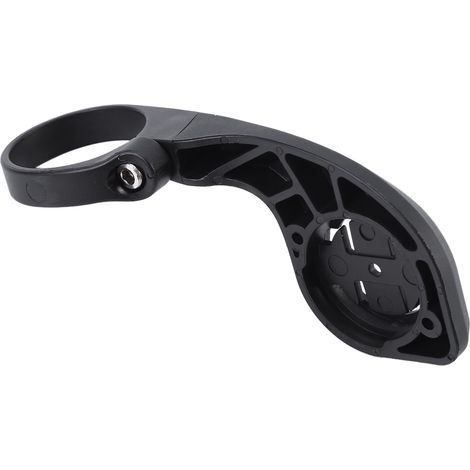 Support de guidon de vélo en plastique durable pour ordinateur GPS Garmin Edge (noir) (1/5)