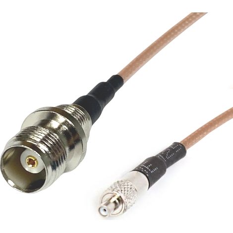 Conector tipo pigtail TS9 / conector TNC de 10 cm RG316