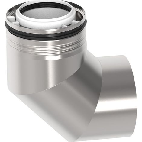 BRÖTJE Coude K80 KB87 VA,87Grd,conc.,DN 80/125, PP/VA, 7810235