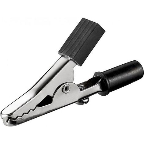Krokodilklemme goobay 11414 PVC 4,5 cm