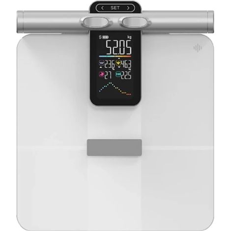 Balance impédancemètre intelligente avec fonction de mesure hors ligne pour analyser la composition corporelle (1/5)