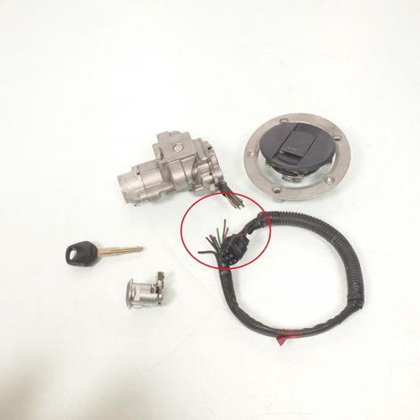 [PRODUIT D'OCCASION] Kit serrure origine pour moto Suzuki 1250 Gsx-F 2010 2011 (1/3)