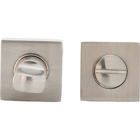 Condena puerta zamak níquel satinado roseta cuadrada 35mm (1/3)