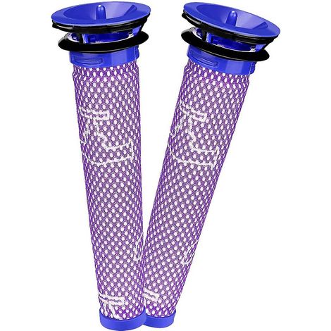 Lot de 2 filtres pour aspirateur Dyson V6 V7 V8 DC58 DC59 (préfiltre, filtre prémoteur)-AquaForge (1/4)