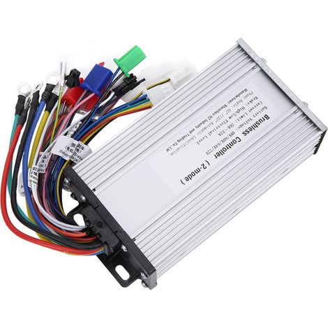 Contrôleur de moteur sans balais rectangulaire double mode 12Tube pour vélo électrique et scooter électrique (1/5)