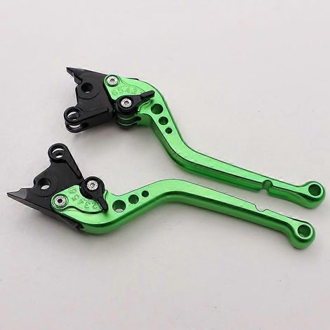 Pour motos Ducati 996 748 MS4 ST4 GT1000 : guidon modifié avec klaxon, frein et embrayage (tige longue verte). (1/5)