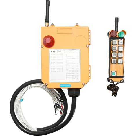 Telecomando industriale wireless con 10 comandi, alimentazione AC 220V e protezione impermeabile Breckner Germany (1/5)