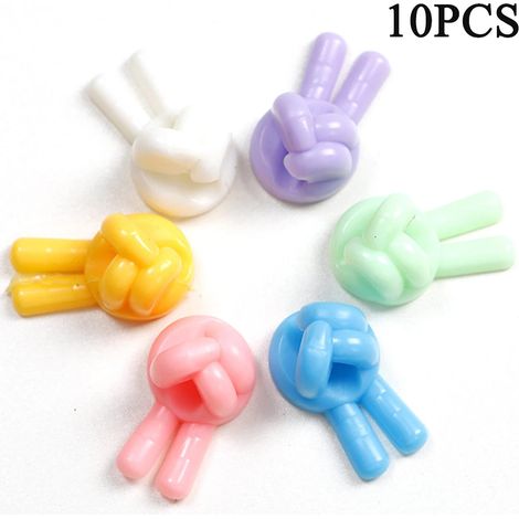 Mini crochet de gestion de fil flexible et portable pour câble de données USB, idéal pour la cuisine. (1/5)