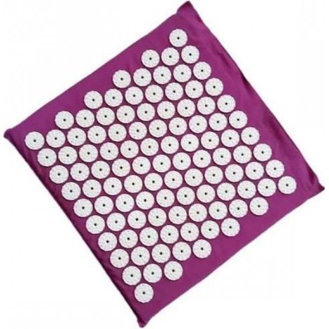 Tapis D Acupression - 35 X 35 Cm - Pour Soulagement Du Dos Et Du Cou - Usage Maison Yoga Méditation - 1 Piece