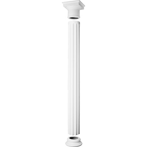 Set Colonne Entière Dorique cannelée basse Orac Décor