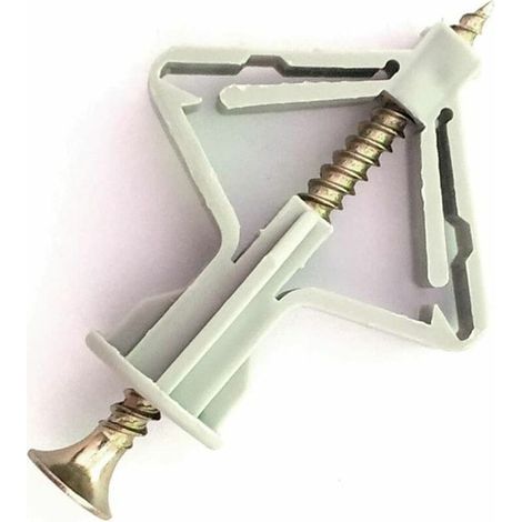 royaluxe - Lot de 50 chevilles M8 x 50 mm haute performance pour mur creux Heavy Duty Rawl Plugs (1/4)