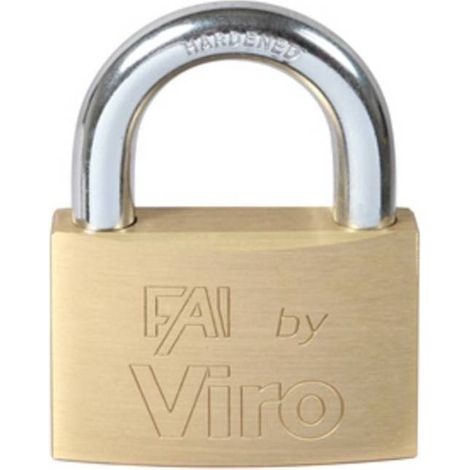 6 x VIRO 557 LUCCHETTO FAI ARCO 70MM OTTONE