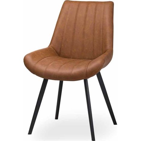 Malmo Tan Dining Chair - dining furniture - L57 x W49 x H86 cm