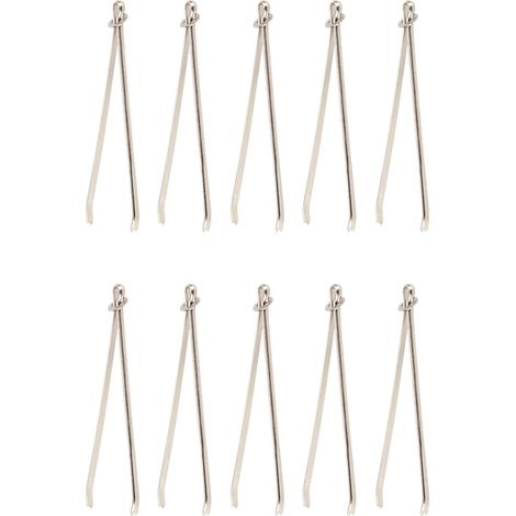 Enfile-cordes en métal (20 pièces), outil pour enfiler les cordes élastiques, outil de couture et de bricolage (1/5)