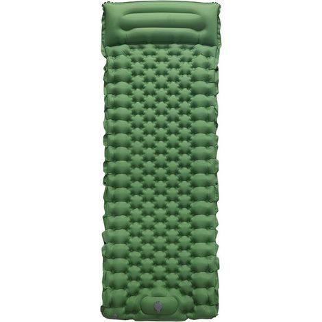 Matelas gonflable - HAWUJ - TPU camping coussin voyage impermeable vert armee (1/5)