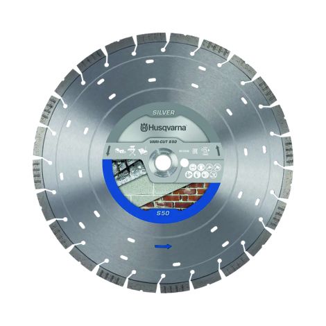 Disco Diamante Segmentado Husqvarna Vari-Cut S50 300 mm Eje 25,4 mm para Construcción