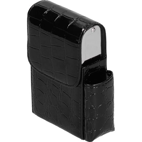 Porte-cartes de visite portable et élégant pour homme, boîte à cigarettes design personnalité, étui de rangement pour voyage, shopping et affaires (1/5)