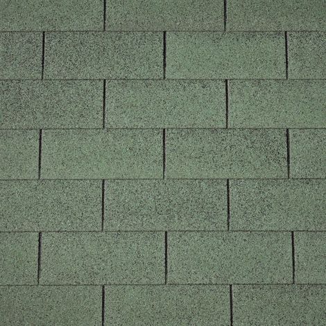 Easy Rechteck-Dachschindeln grün 80 x 33,6 cm Schindel Dach Dachschindel (1/2)