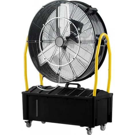 Ventilador Nebulizador Industrial Excalibur 300 W Negro/Amarillo