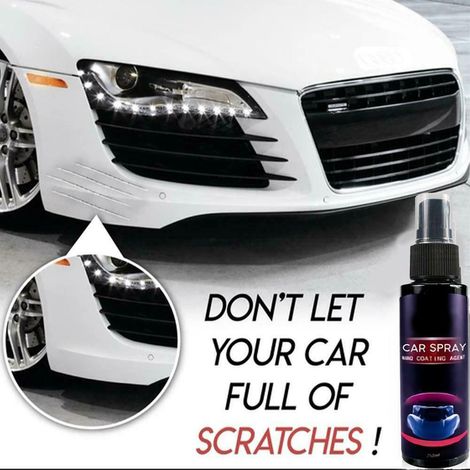 Spray de cire hydrophobe nano pour peinture automobile (50 ml) - Film de protection cristalline (1/5)