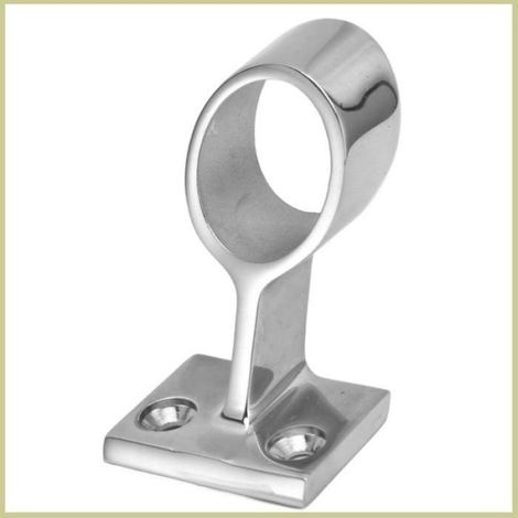 Cocosity base de tuyau de bateau Base de main courante de bateau en acier inoxydable 316, raccord de main outillage diamètre25 mm (1/5)