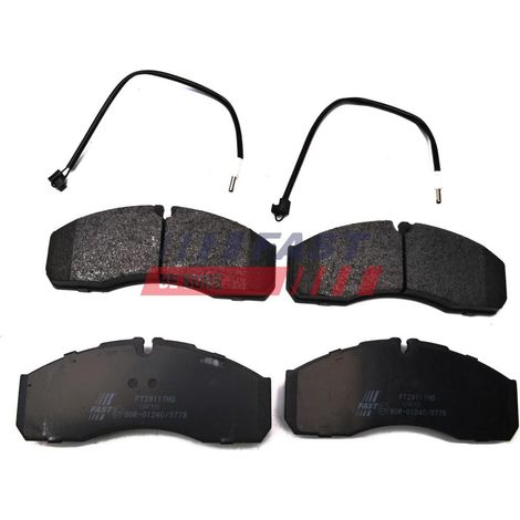 Pastiglie freno rapide FT29117HD anteriori con 2 sensori