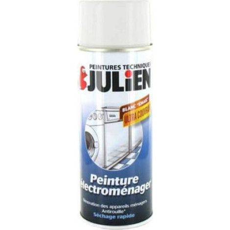 Peinture Aérosol - Glycérophtalique - Blanc Électroménager - Pour Réparation Appareils Ménagers - 400 ml (1/2)