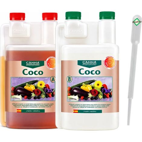 Canna Coco A B 1 L Coco engrais engrais pour coco engrais pour plantes (1/5)