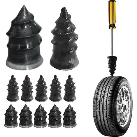 Vakuum-Reifenreparaturset für Roller, Werkzeug zur Reparatur von schlauchlosen Gummireifen (L) (1/4)