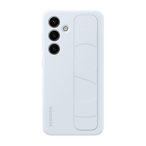 Samsung Standing Grip Case EF-GS921CLEGWW mit Halterung/Ständer für Samsung Galaxy S24 - Hellblau (1/4)