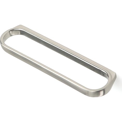 Poignées Zamak Nickel Mat Brossé (lot De 10) Design Moderne, Entraxe Polyvalent 96-128mm - Reunion Industrial
