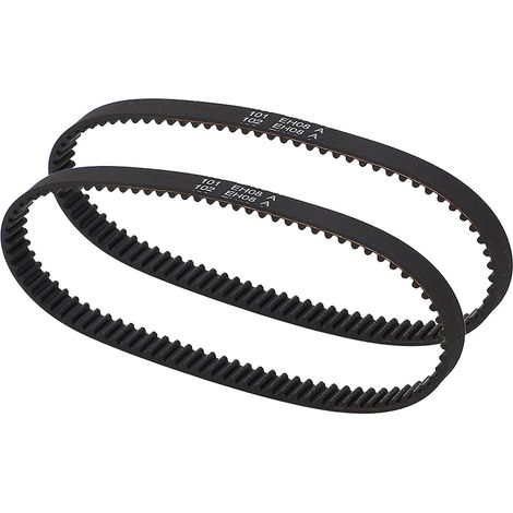 2 courroies d'aspirateur 1611129, courroies de rechange en caoutchouc pour aspirateur Bissell Proheat 2x Revolution P (1/4)