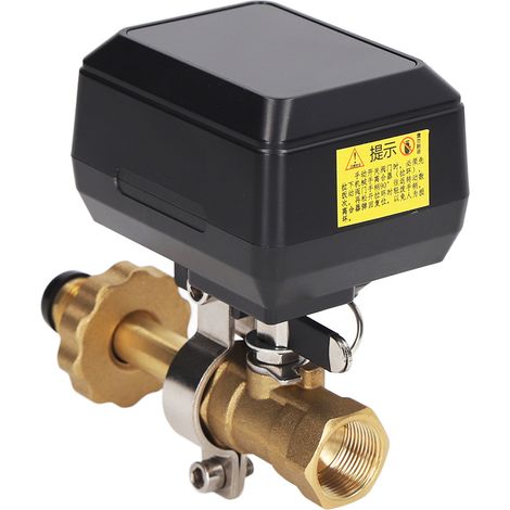 Automatischer elektrischer Kugelventilregler mit Gasdetektor, Anti-Interferenz-Funktion, AC 90–240 V, EU-Stecker (1/5)