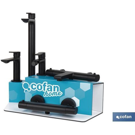 Kit de Grifería con Expositor para Grifos de Baño Modelo Kerch Ideal para exponer grifos Capacidad de 5 unidades (1/5)