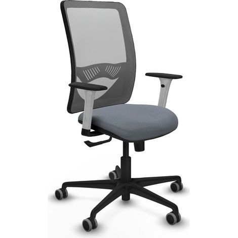 Silla de oficina piqueras y crespo Zulema blanco espuma alta calidad (1/2)