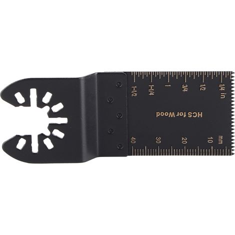 Lot de 10 lames de scie multi-usages de 35 mm à denture fine (1/5)