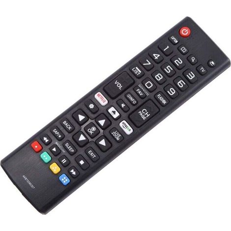 Télécommande - AKB75095307 - Pour TV LCD LED Séries LJ UJ - Portée 8 M - 160 X 45 X 15 Mm - 2 Piles AA (1/4)