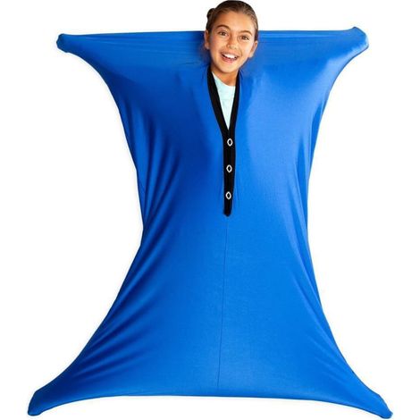 Housse Corporelle Sensorielle - Pression Profonde Uniforme - Pour Enfants À Partir De 5 Ans - Bleu - Taille Unique (1/5)
