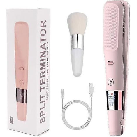Lisseur à vapeur Wavytalk Steam Sesh : la vapeur réduit les dommages, nourrit les cheveux et accélère le lissage. Lisseur en nano-titane de 3,5 cm avec poignée amovible. Qualité exceptionnelle.
