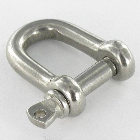 1 Manille Droite Forgée 14 mm - Inox A4 - D-Work